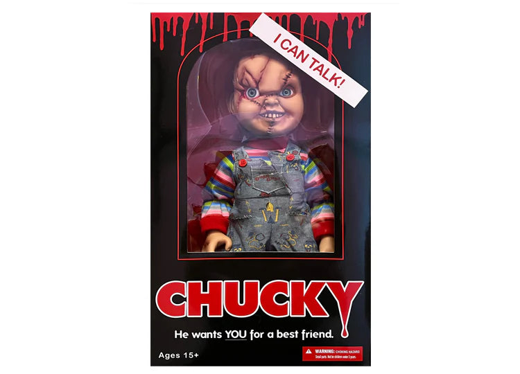 TALKING SCARRED CHUCKY – BRIDE OF CHUCKY