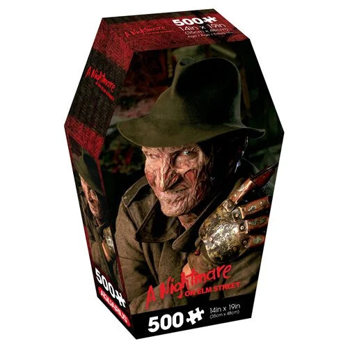 A Nightmare on Elm Street Coffin Box 500-Piece Jigsaw Puzzle