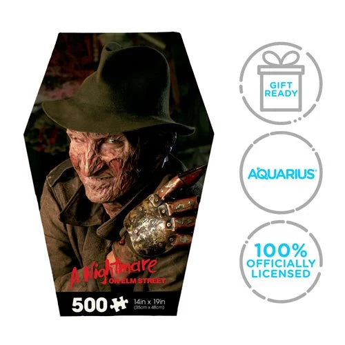 A Nightmare on Elm Street Coffin Box 500-Piece Jigsaw Puzzle