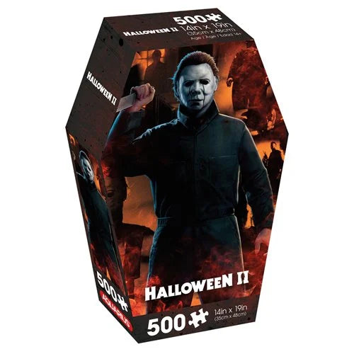 Halloween II Coffin Box 500-Piece Jigsaw Puzzle