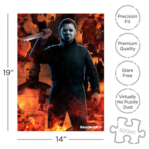 Halloween II Coffin Box 500-Piece Jigsaw Puzzle