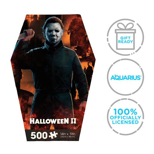 Halloween II Coffin Box 500-Piece Jigsaw Puzzle