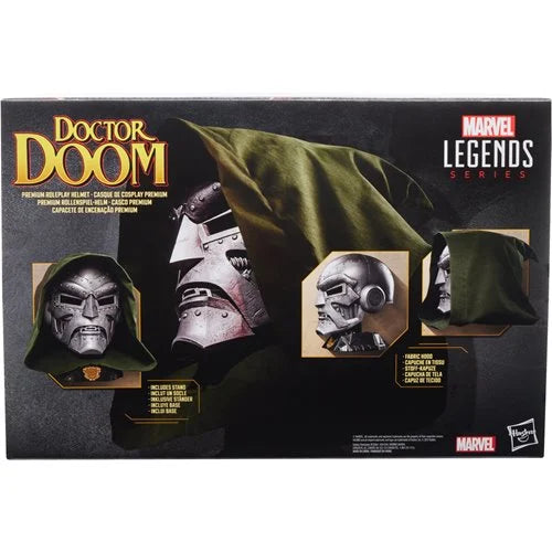 Marvel Legends Doctor Doom Premium Roleplay Helmet Prop Replica