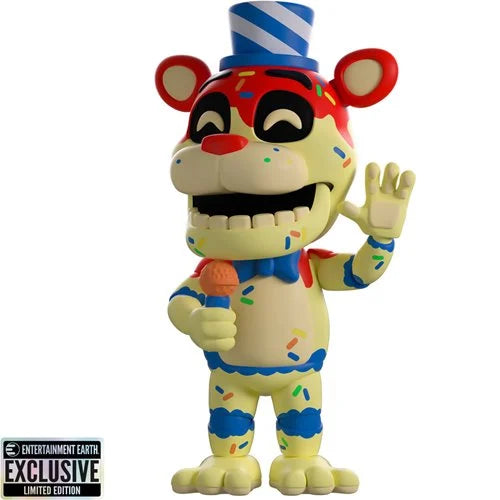 Five Nights at Freddy's Collection Freddy Fazbear Cake Variant Vinyl Figure #77- Entertainment Earth Exclusive
