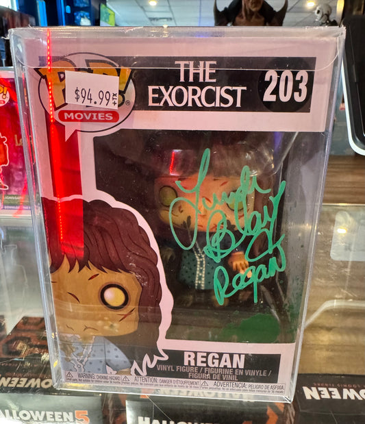 Linda Blair Signed Regan Funko