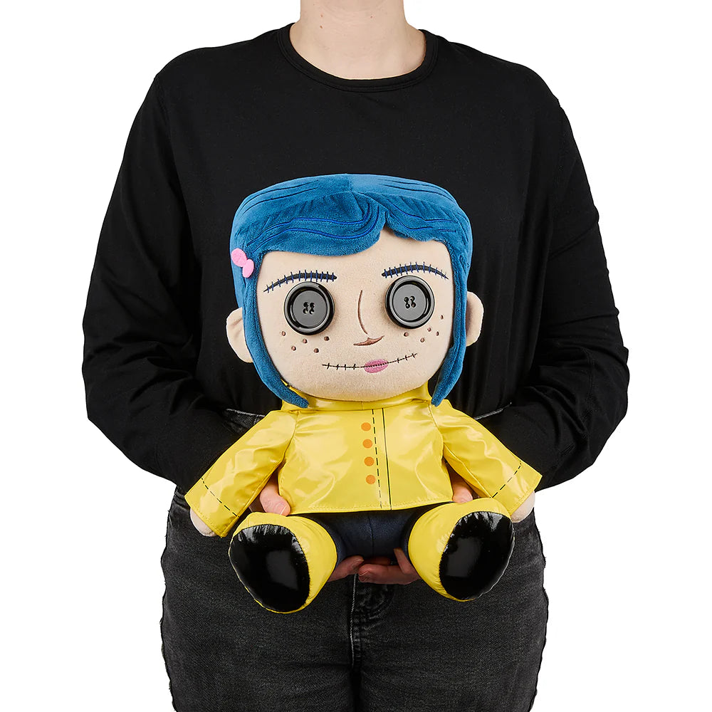 CORALINE WITH BUTTON EYES 13" MEDIUM PLUSH