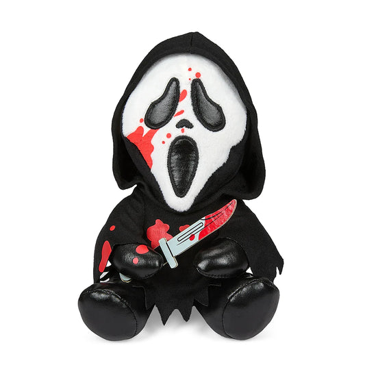 BLOODY GHOST FACE PHUNNY PLUSH BY KIDROBOT