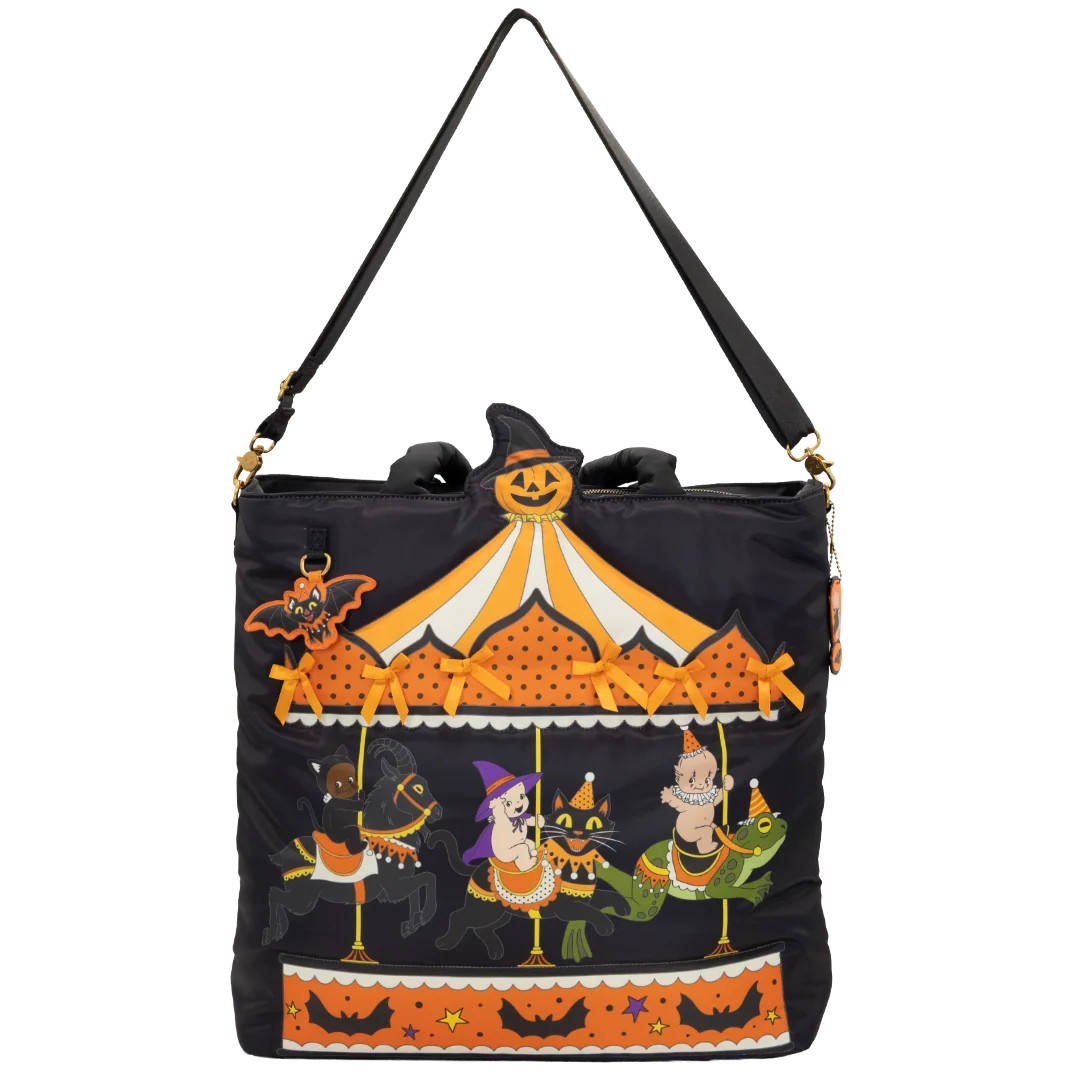 Kewpie Creepy Carousel Oversized Tote Bag