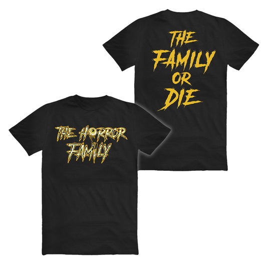 THF OR DIE - TSHIRT (BLACK/GOLD)