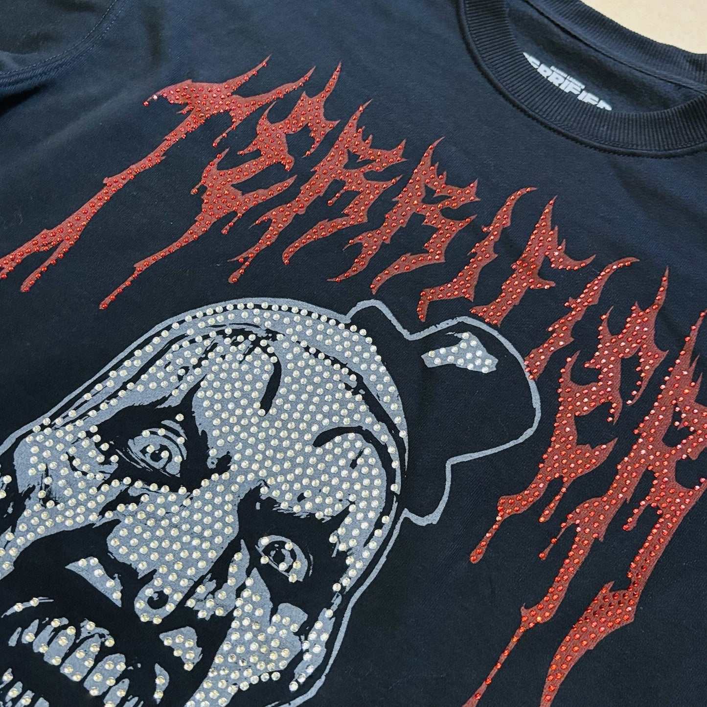 Terrifier Rhinestone Crewneck Sweatshirt