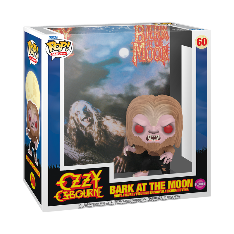 Pop! Album Ozzy Osbourne - Bark at the Moon (Flocked)