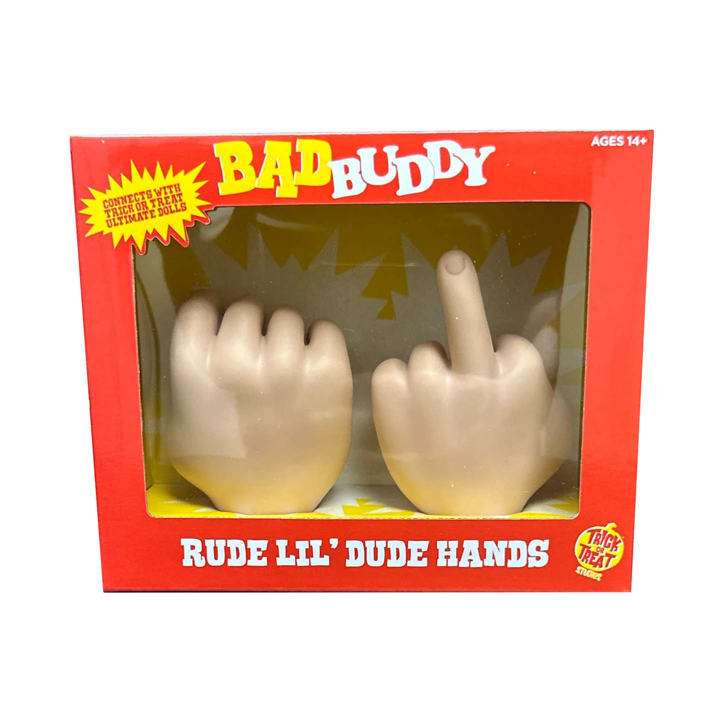 TRICK OR TREAT ORIGINAL - BAD BUDDY - RUDE LIL' DUDE HANDS