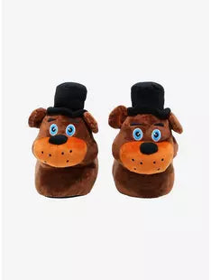 Five Nights At Freddy's Freddy Fazbear Plush Slippers