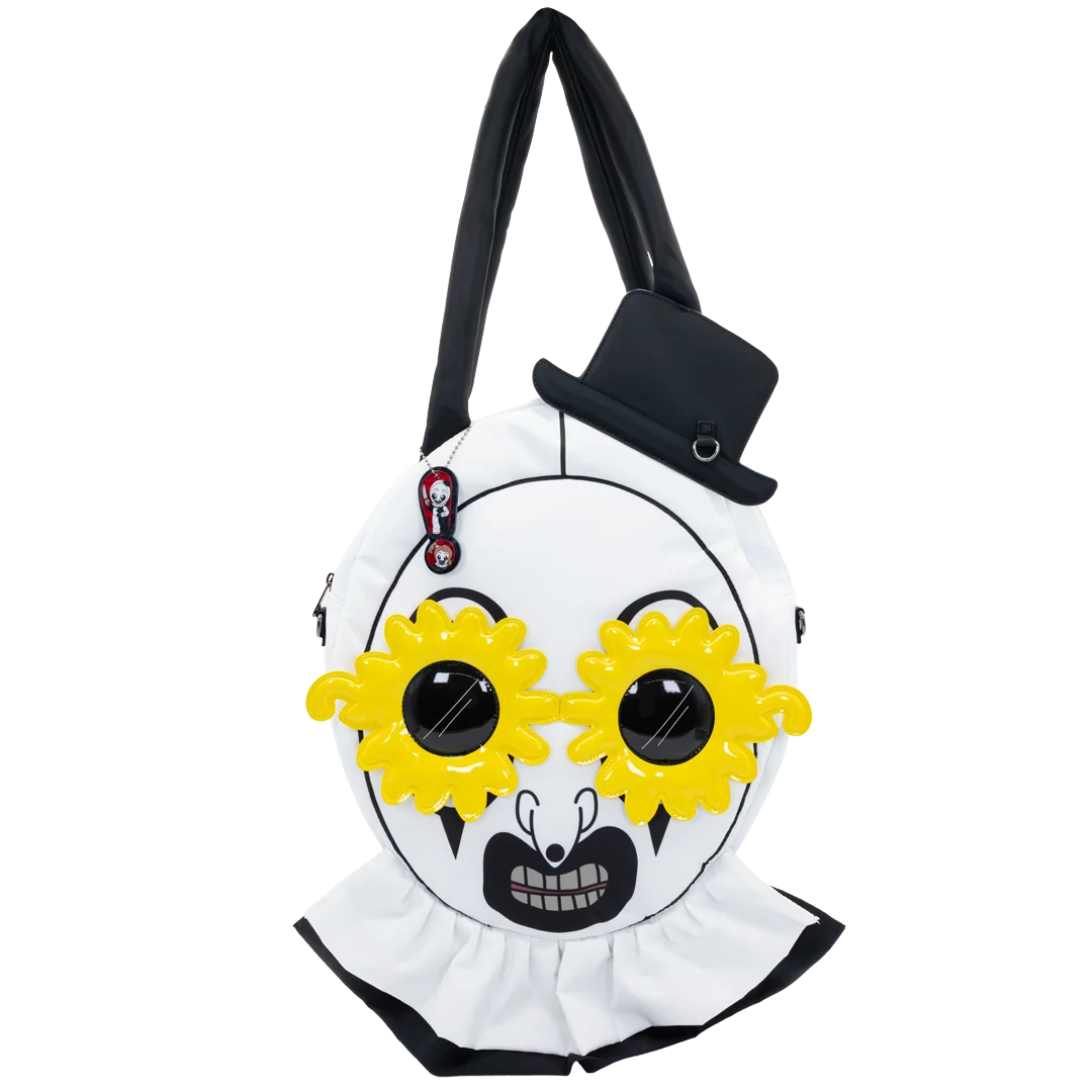 Terrifier 2 Art the Clown Oversized Head Nylon Tote Bag