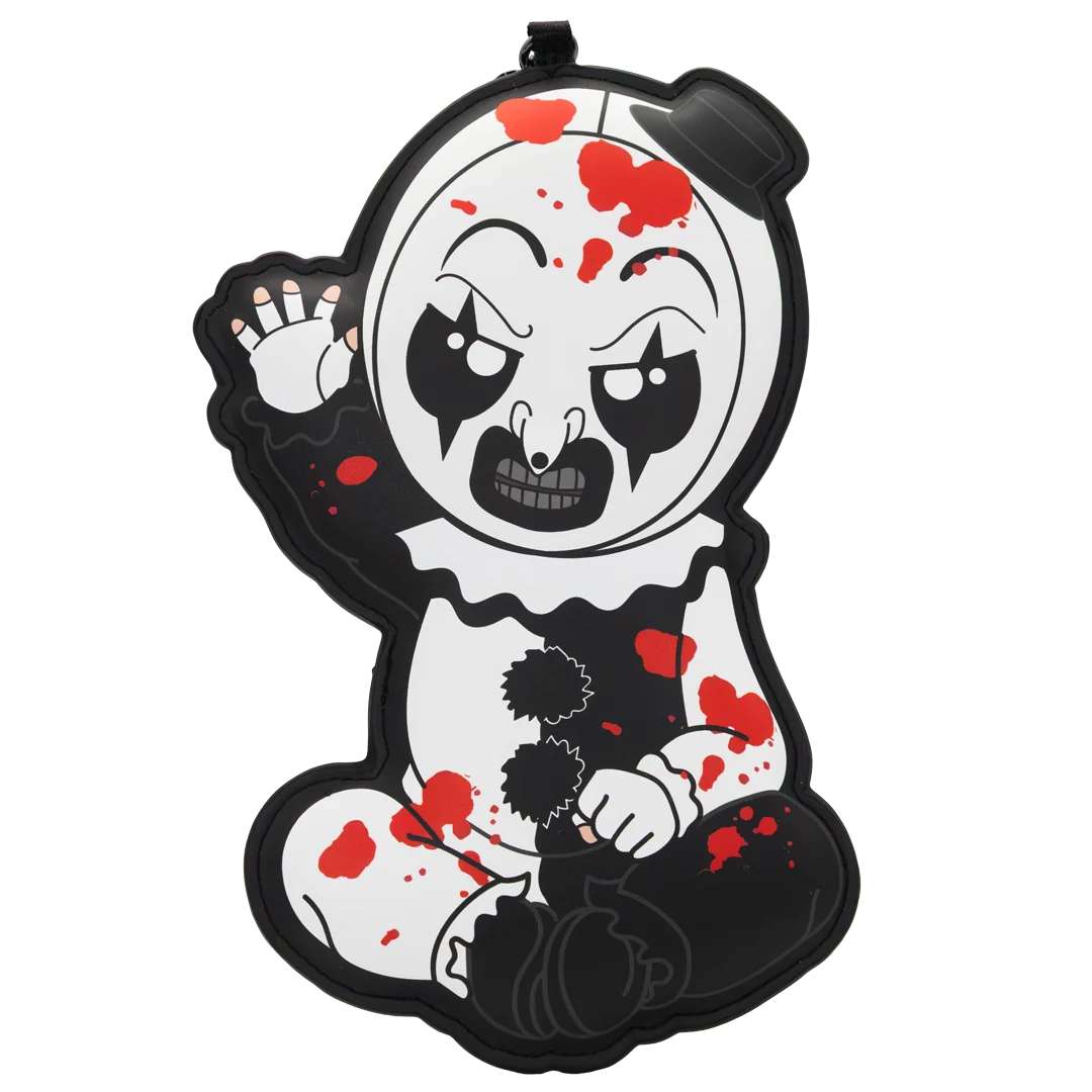 Terrifier 2 Art the Clown Oversized Padded Bag Charm