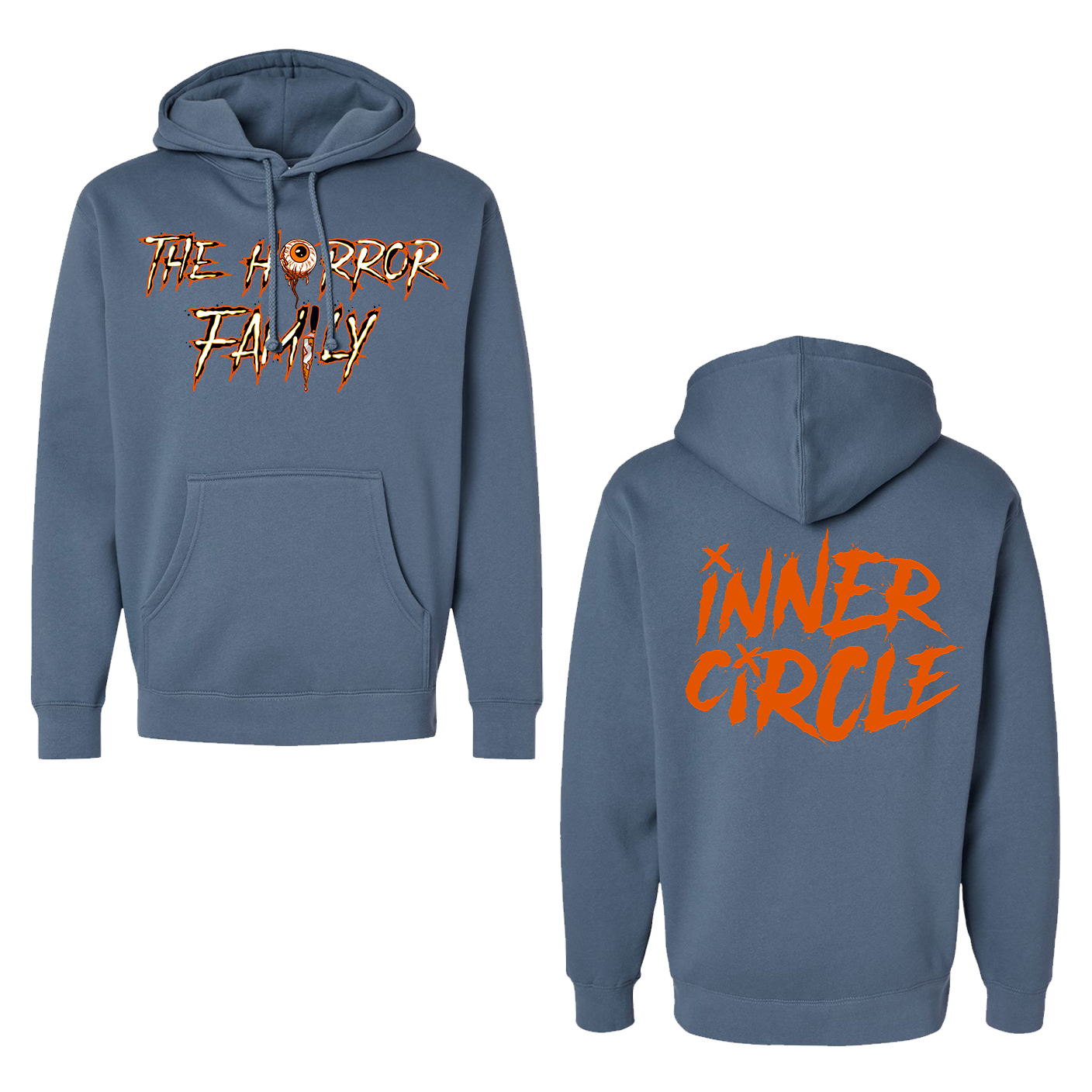 THF INNER CIRCLE HOODIE - BLUE/ORANGE