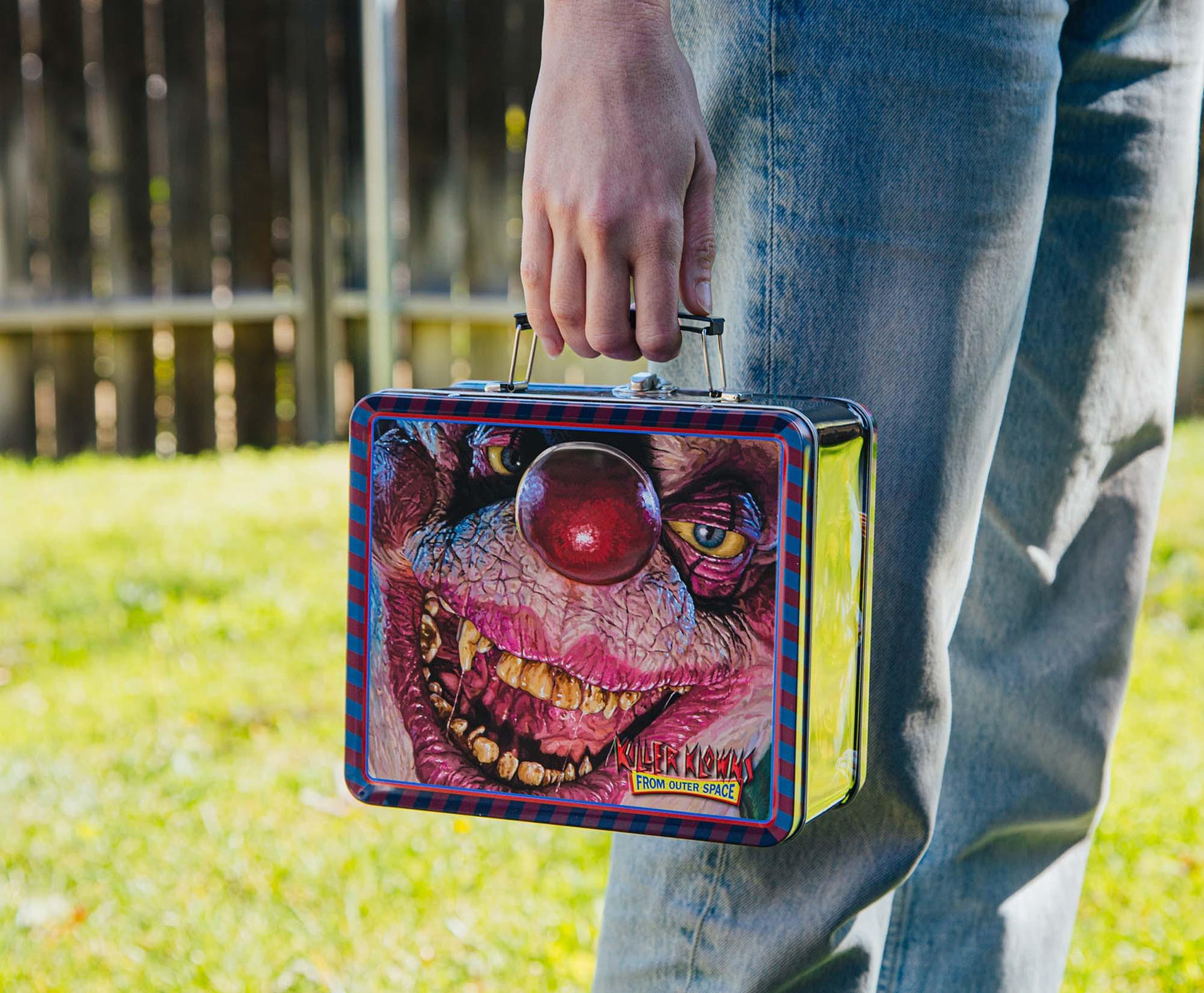 Killer Klowns From Outer Space Retro Metal Lunchbox