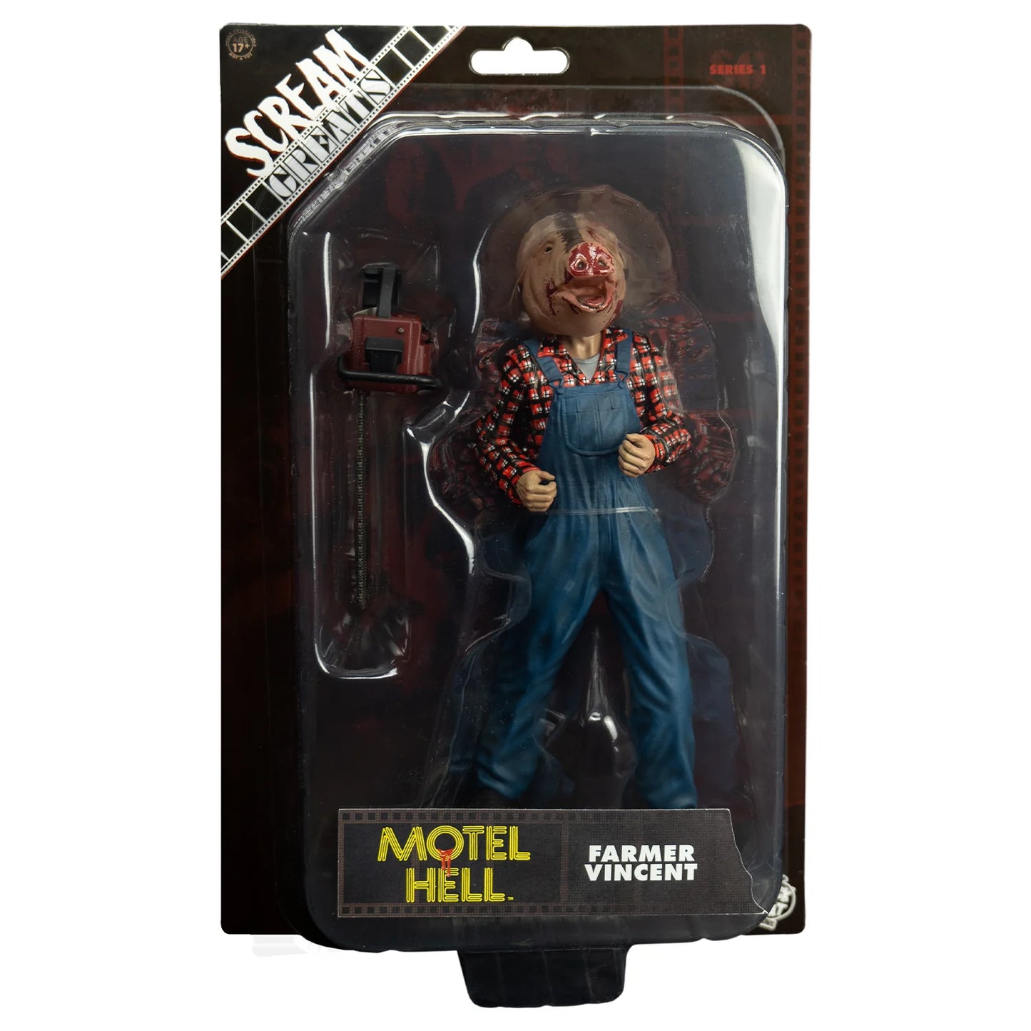 SCREAM GREATS - MOTEL HELL - FARMER VINCENT 8" FIGURE