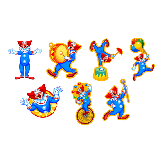 BOZO THE CLOWN WALL DECOR COLLECTION