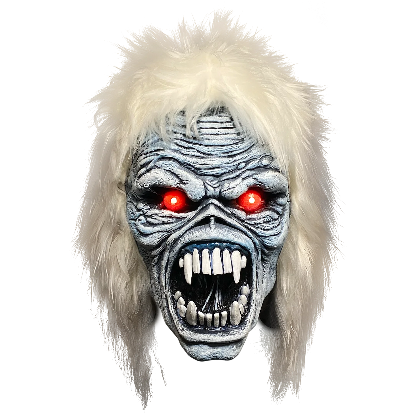 IRON MAIDEN - BASS BEAST MASK WITH LIGHT UP EYES (VINYL)