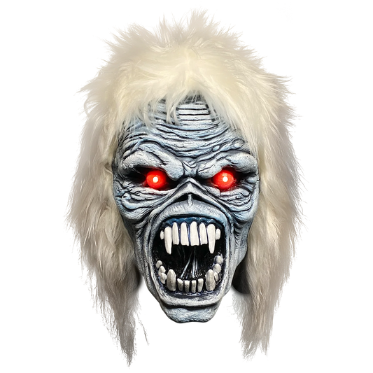 IRON MAIDEN - BASS BEAST MASK WITH LIGHT UP EYES (VINYL)