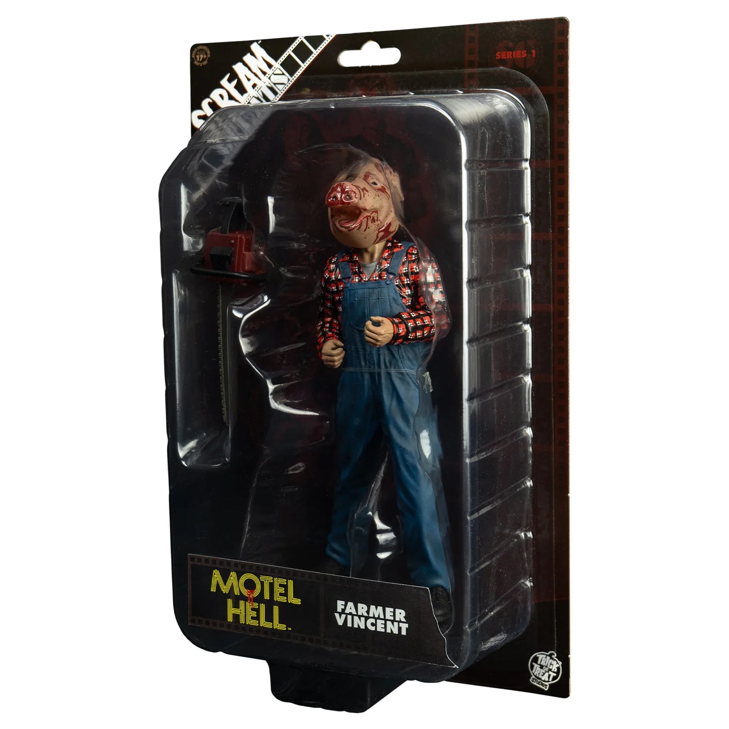 SCREAM GREATS - MOTEL HELL - FARMER VINCENT 8" FIGURE