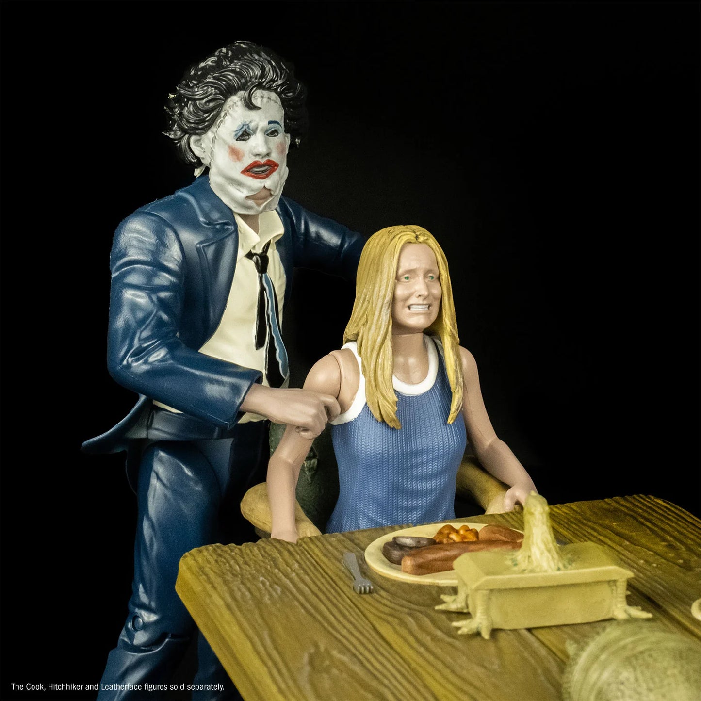 THE TEXAS CHAINSAW MASSACRE (1974) - DINNER SCENE PLAYSET