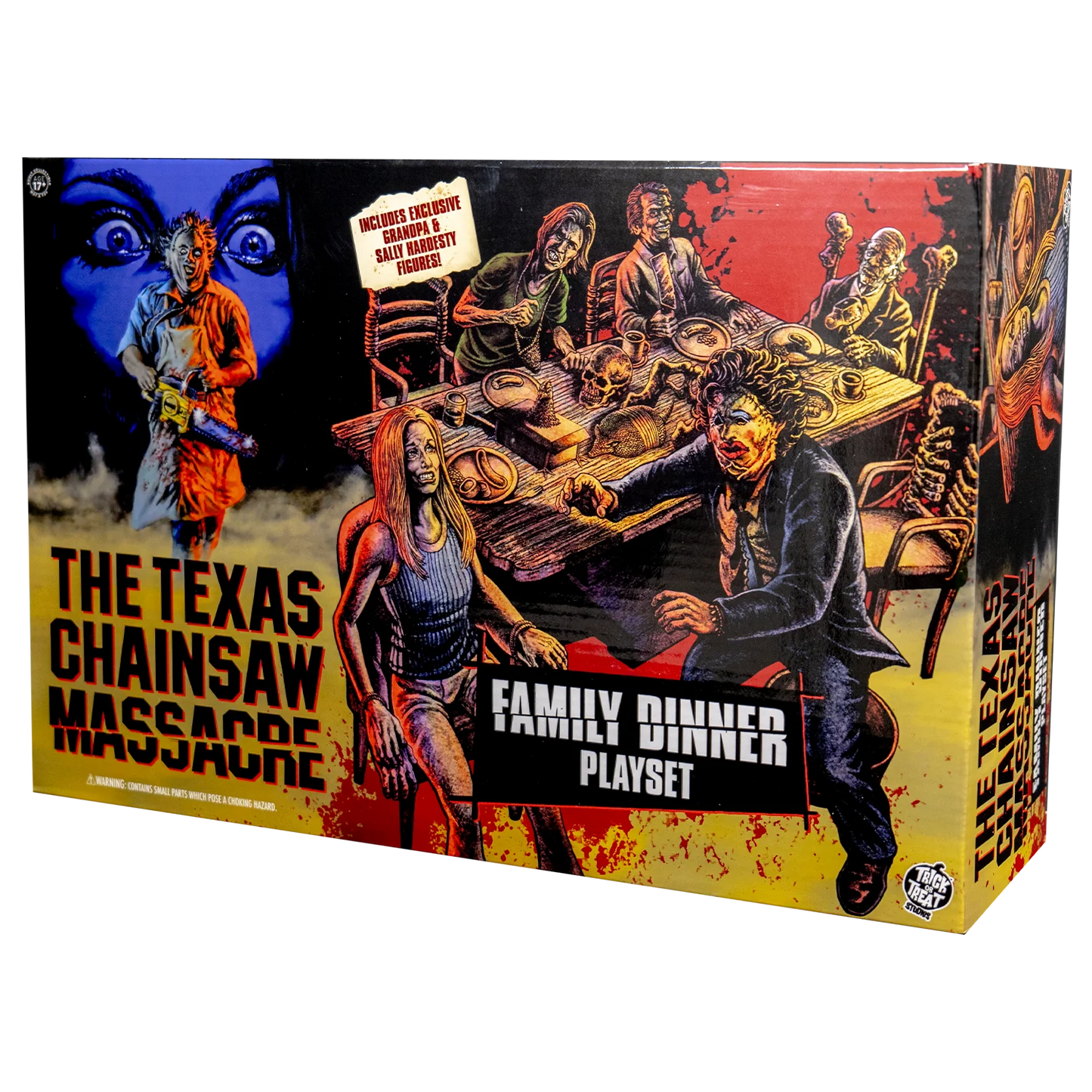 THE TEXAS CHAINSAW MASSACRE (1974) - DINNER SCENE PLAYSET