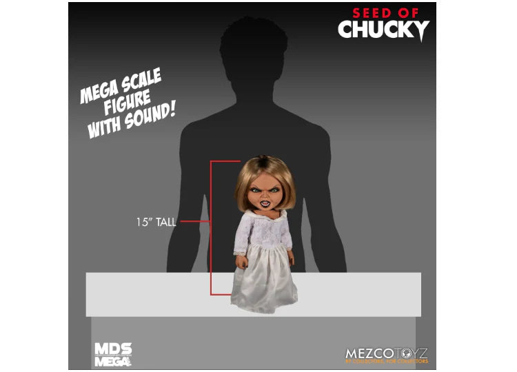 SEED OF CHUCKY TIFFANY MEGA SCALE 15” TALKING DOLL