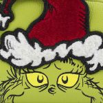 DR. SEUSS THE GRINCH MINI ZIP AROUND WALLET