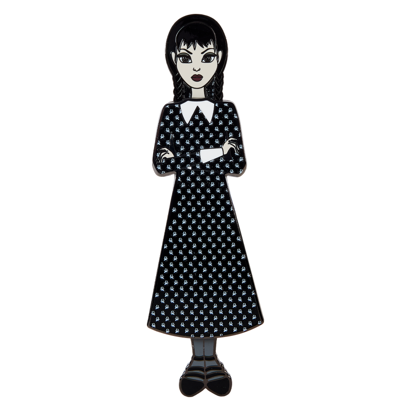 Wednesday Addams Paper Doll Magnetic Pin Set