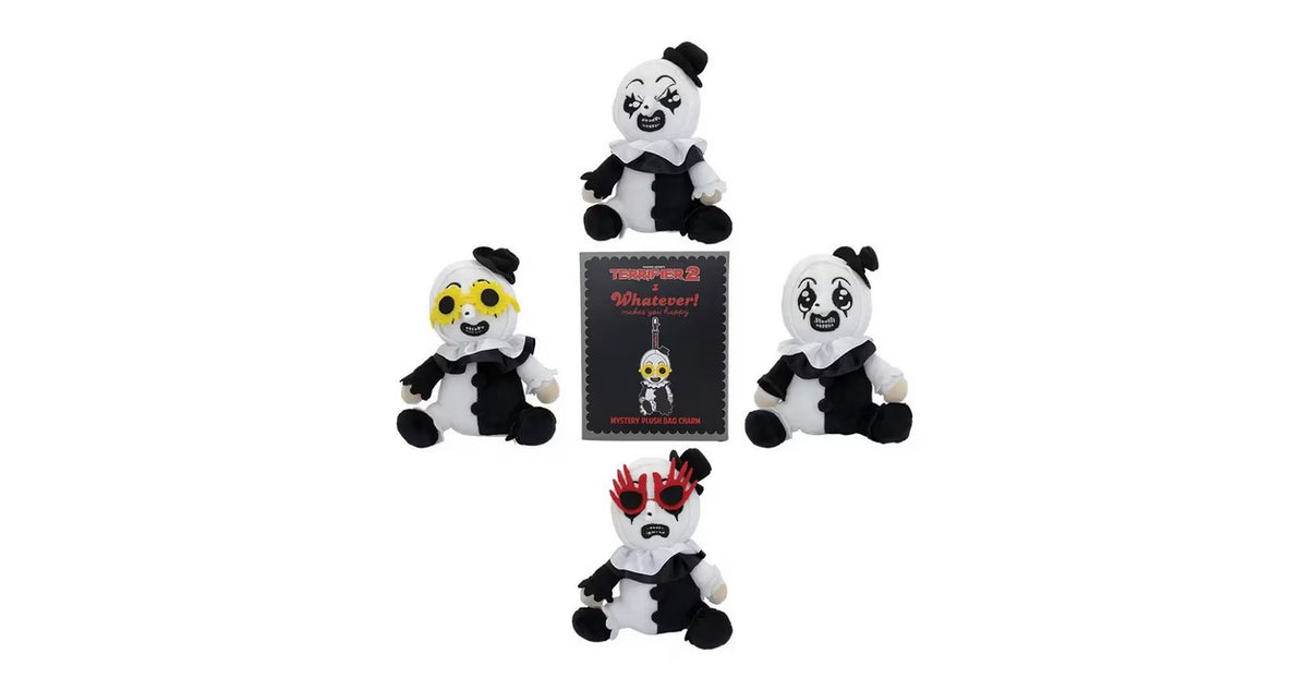 Terrifier 2 Art the Clown Mystery Box Plush Bag Charm
