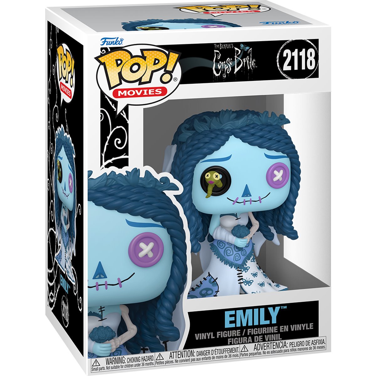 Corpse Bride Emily Patchwork Funko Pop! Vinyl Figure #2118