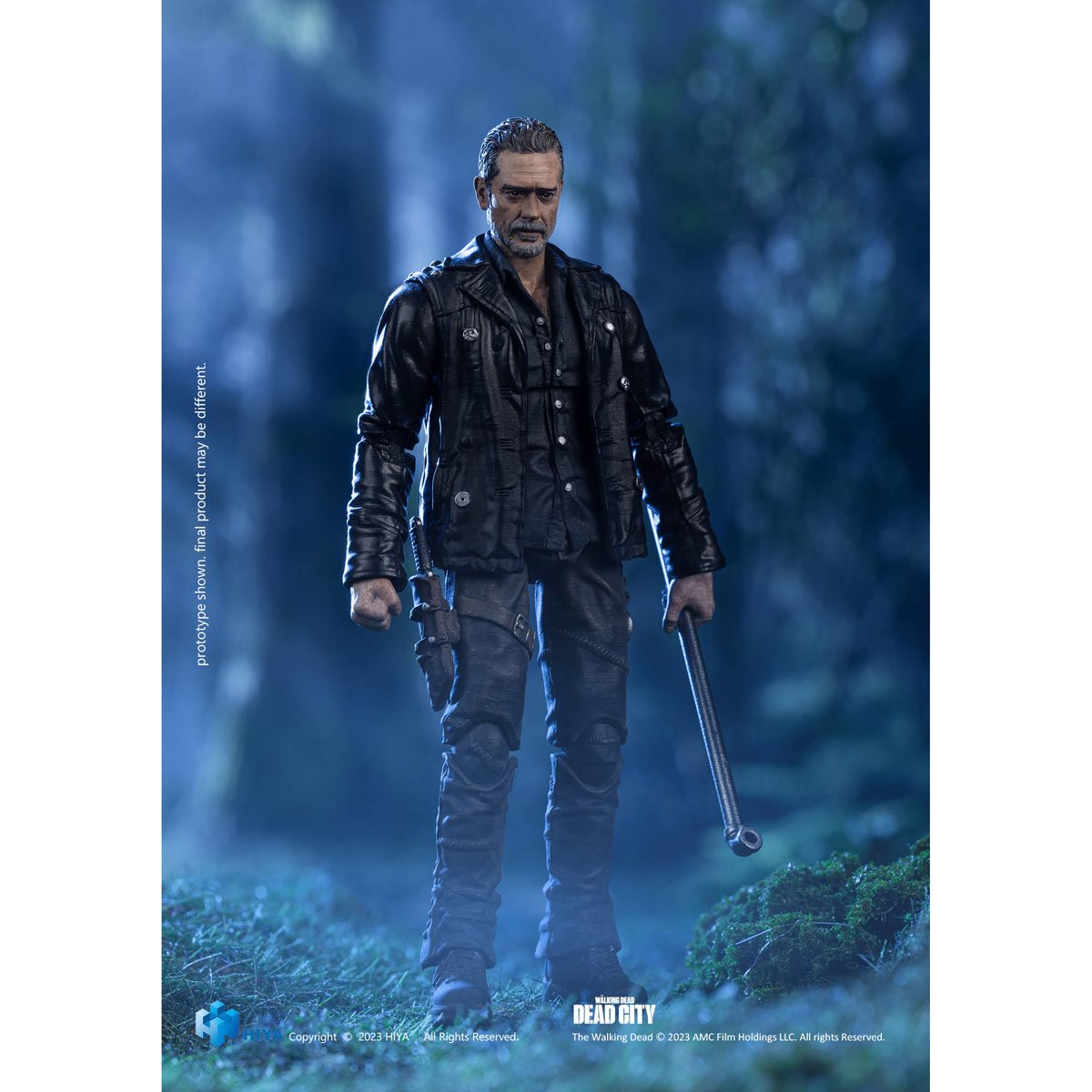 The Walking Dead: Dead City Negan Exquisite Mini 1:18 Scale Action Figure - Previews Exclusive