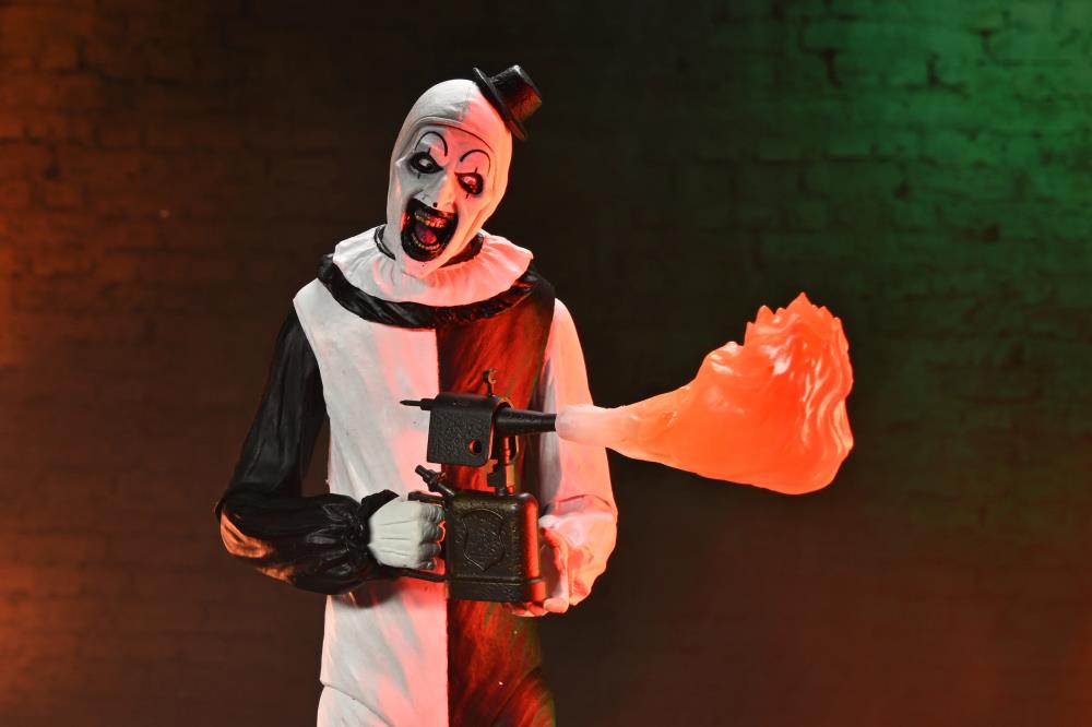 Terrifier 2 Ultimate Art the Clown & Little Pale Girl Action Figure Two-Pack