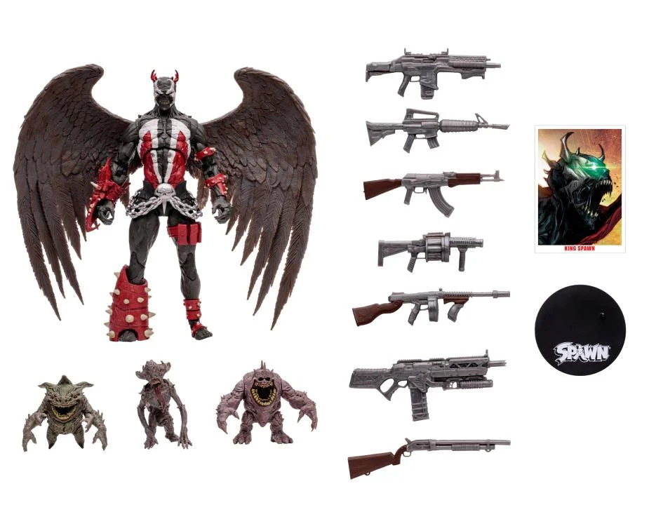 Spawn's Universe King Spawn and Demon Minions Mega Action Figure Set