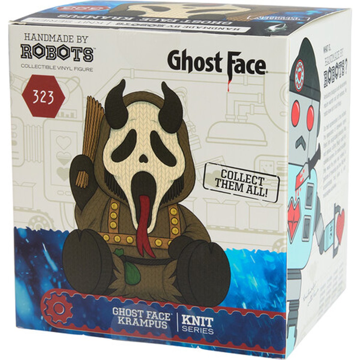 Ghost Face Krampus #323 Handmade By Robots Vinyl Figure