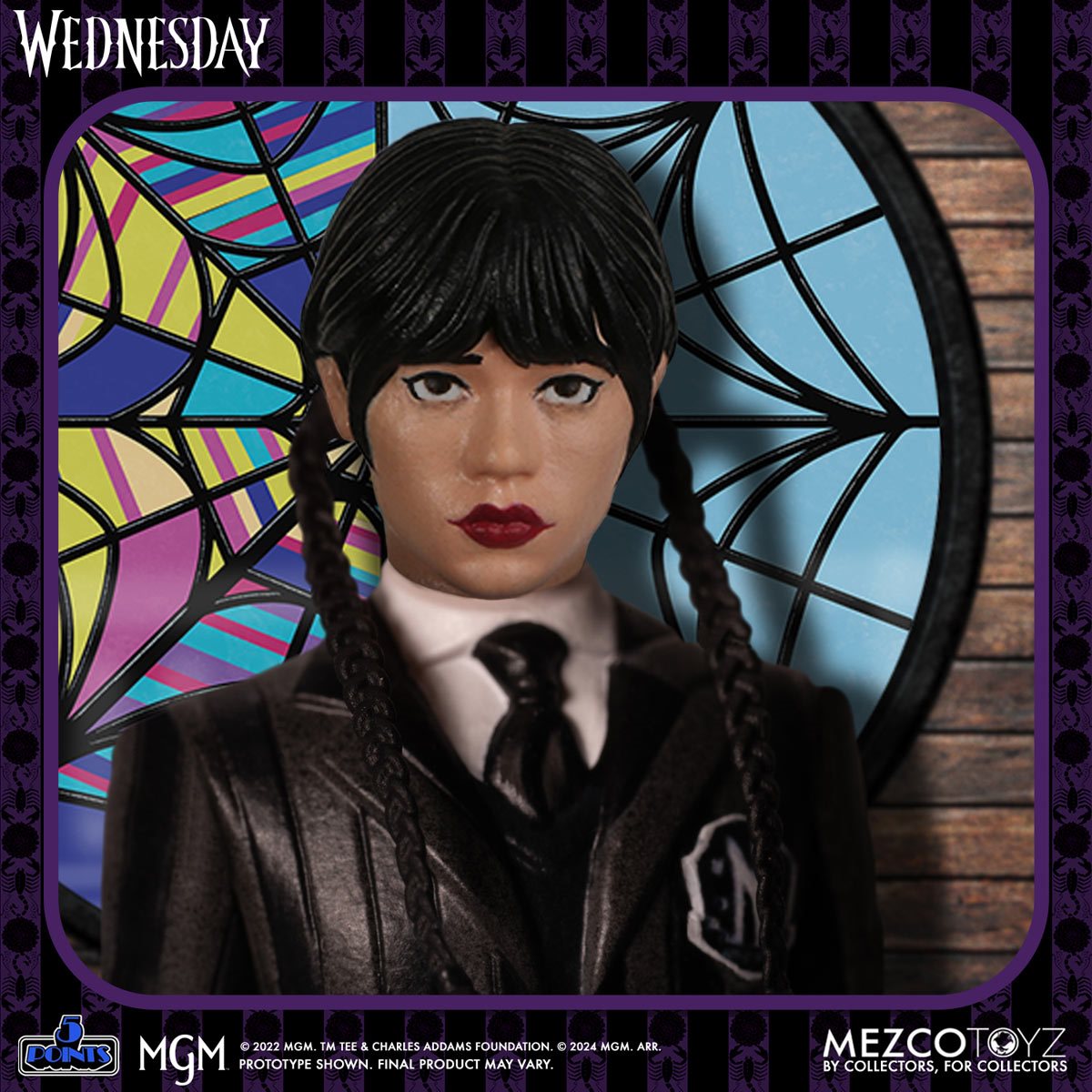 Wednesday and Enid 5 Points Action Figure Boxed Set