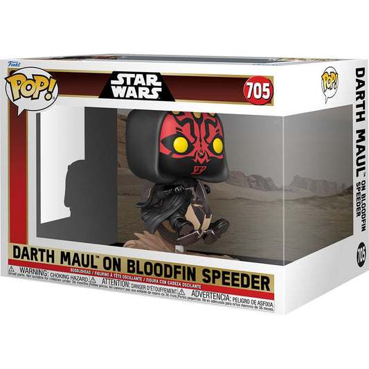 Star Wars: Episode I - Darth Maul on Bloodfin Speeder Deluxe Funko