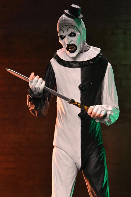 Terrifier 2 Ultimate Art the Clown & Little Pale Girl Action Figure Two-Pack