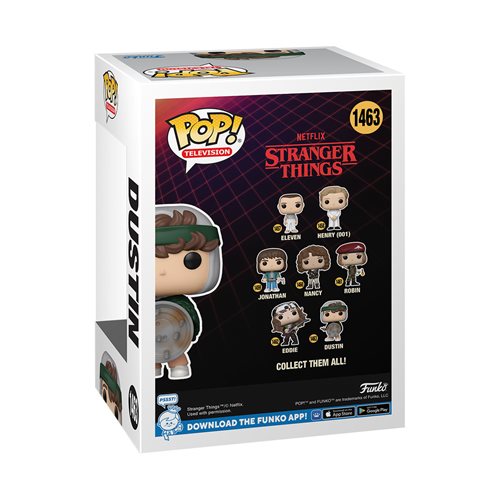 Stranger Things Season 4 Dustin with Shield Funko Pop! Vinyl Figure #1463