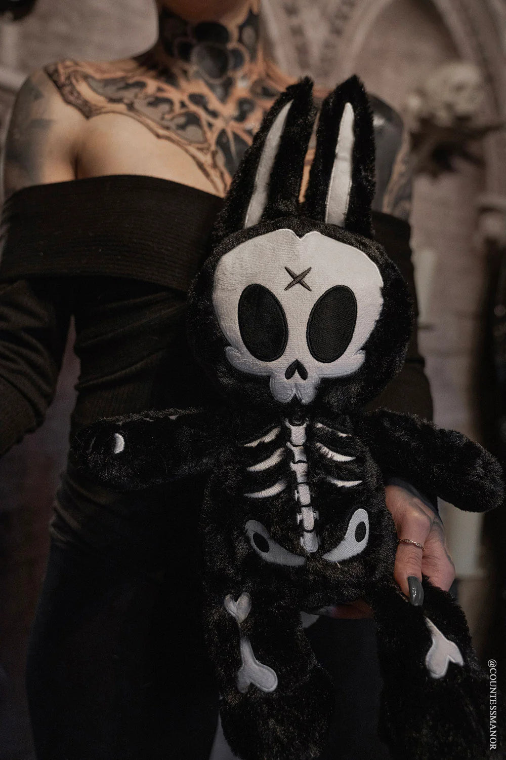 RIP Rabbit Plush Backpack