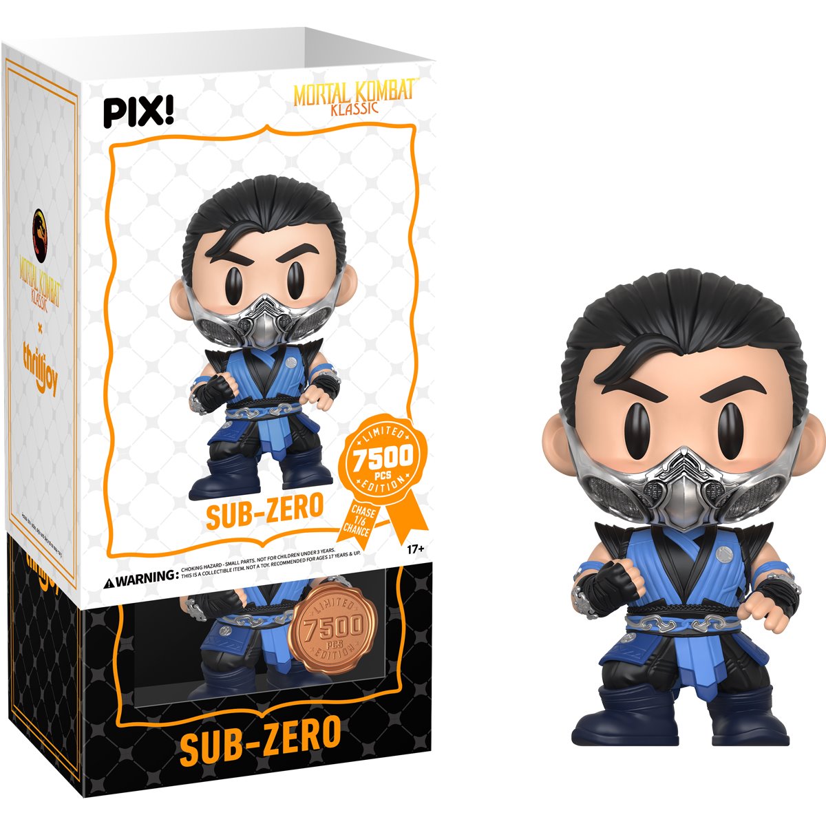 Mortal Kombat Sub-Zero Pix Vinyl Figure