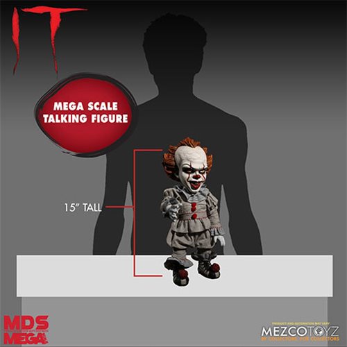 It Pennywise Talking Mega-Scale 15-Inch Doll