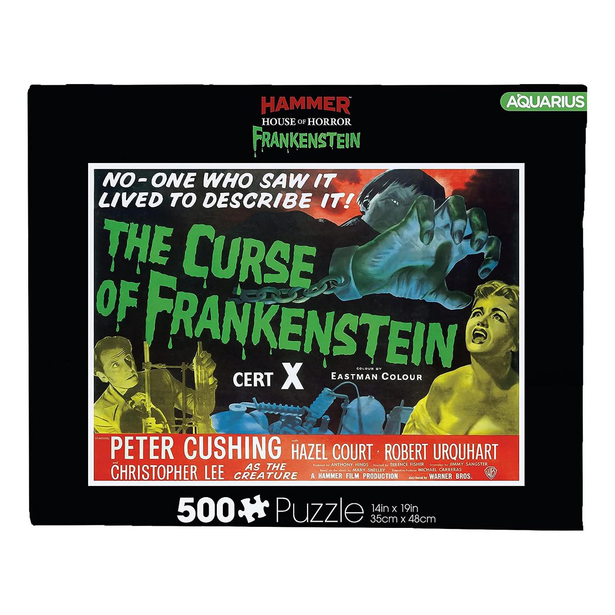 NMR Distribution Hammer Horror Frankenstein 500 Piece Jigsaw Puzzle