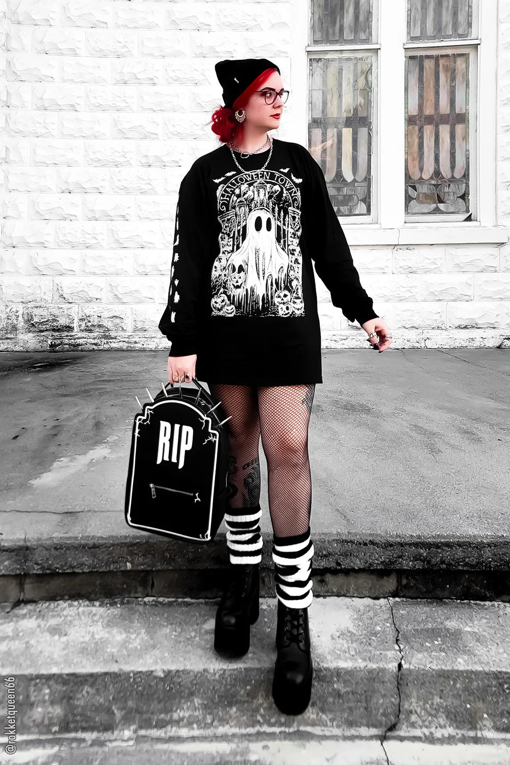 RIP Tombstone Backpack