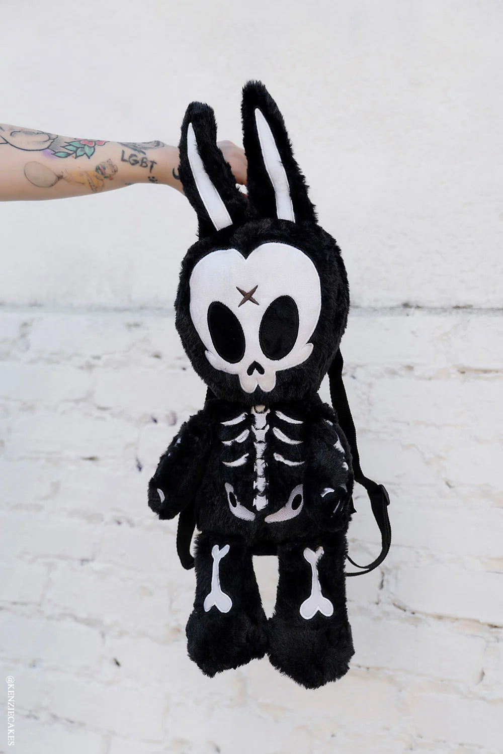 RIP Rabbit Plush Backpack