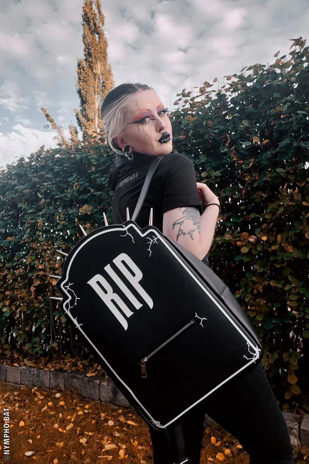 RIP Tombstone Backpack