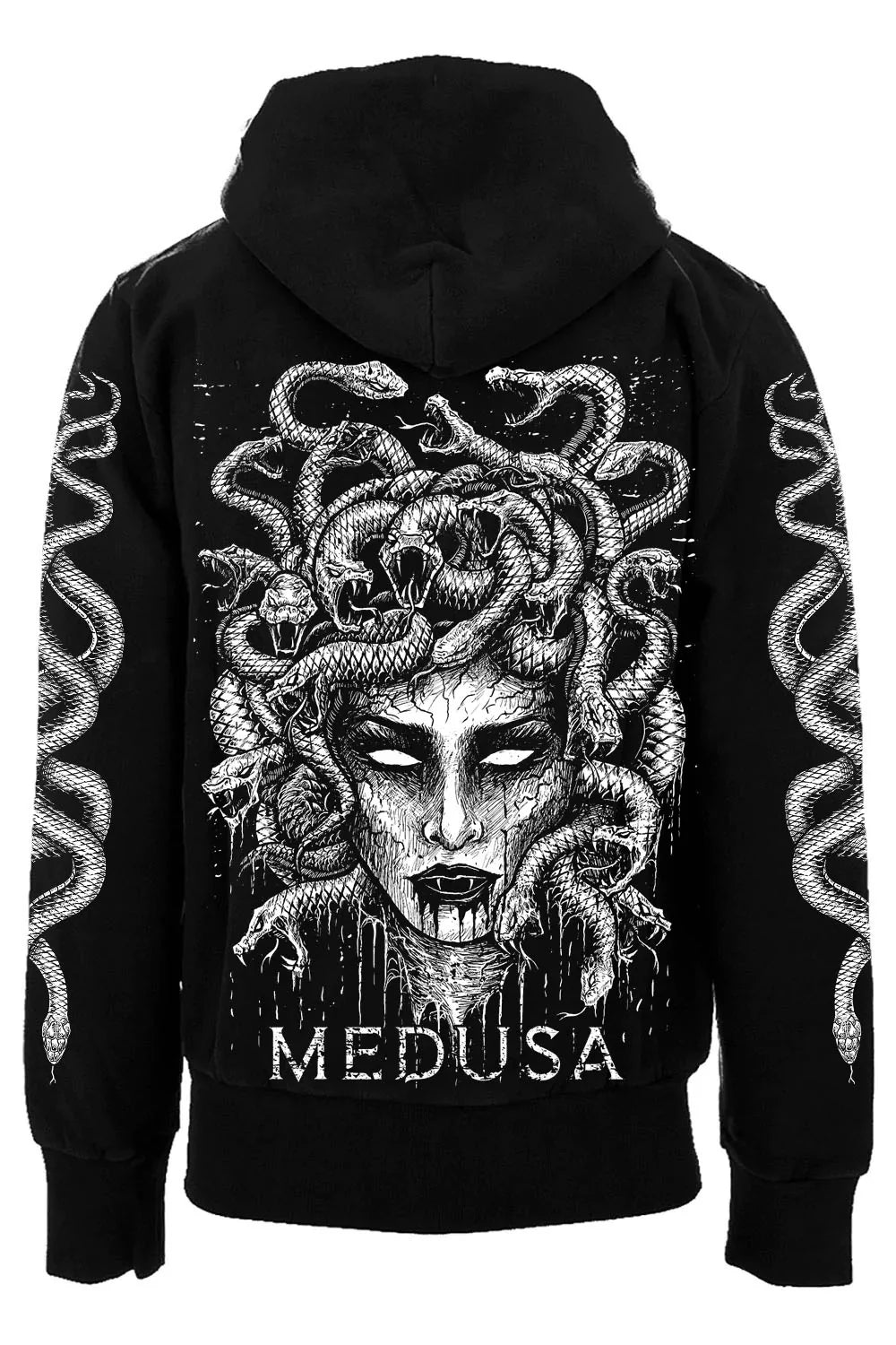 Medusa Zipper-Up Hoodie