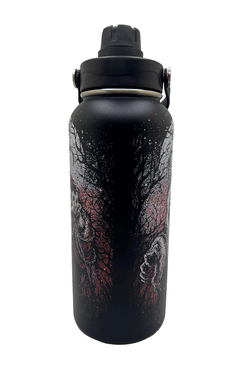 Naughty List Krampus 32 Oz Water Bottle